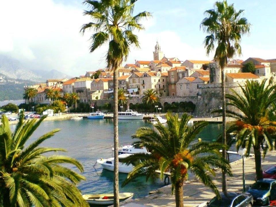 Rooms Zela 1 Korčula Buitenkant foto